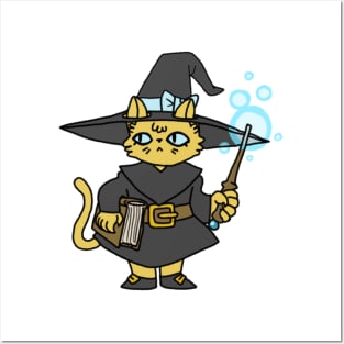 Tabaxi Wizard Posters and Art